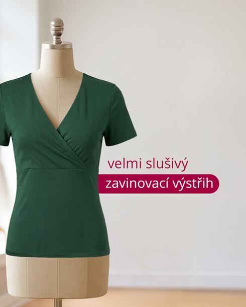 Šijeme "dabl" tričko – obrázek 2