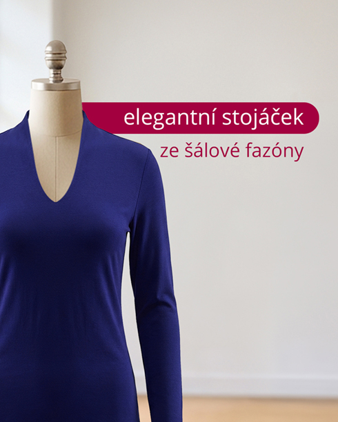 Šijeme "dabl" tričko – obrázek 3