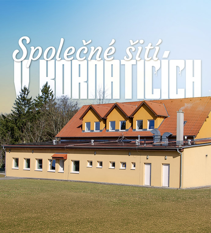 Společné šití v Kornaticích - SRPEN 2026